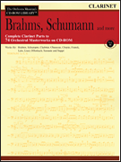 BRAHMS SCHUMANN AND MORE CLARINET CD ROM cover